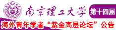 操大鸡B南京理工大学第十四届海外青年学者紫金论坛诚邀海内外英才！